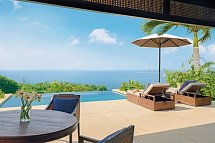 Raffles Bali - Wohnbeispiel Hill Top Panoramic Pool Villa (Zimmercodierung VX2)