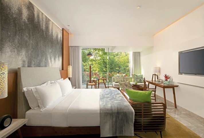 Maya Sanur Resort & Spa - Wohnbsp. Wonderful Garden View King Bed (Zimmercodierung UBG)