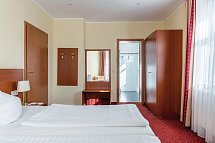 Andante Hotel Dresden - Wohnbeispiel Standard Doppelzimmer (Zimmercodierungen DB1 & DP3)