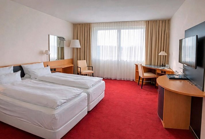 Hotel Dresden Neustadt - Wohnbeispiel Doppelzimmer Standard (Zimmercodierung DG1)