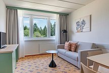 IFA Schöneck Hotel & Ferienpark - Wohnbeispiel 1,5-Raum Appartement (Zimmercodierungen AB2 & OB1)