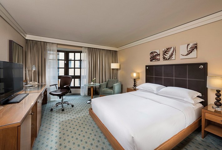 Hilton Dresden - Wohnbeispiel Doppelzimmer (Zimmercodierung DB1)