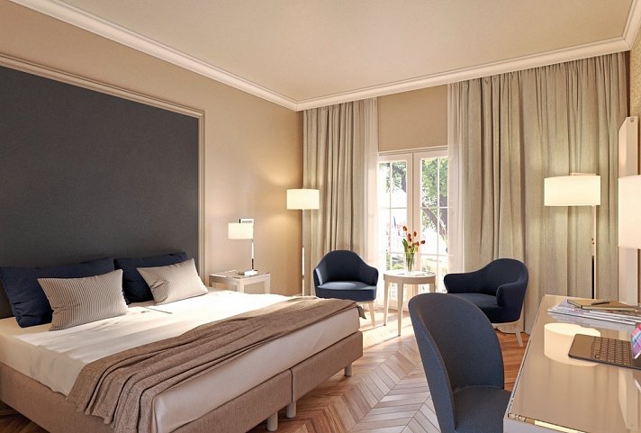 Dorint Parkhotel Meißen - Wohnbeispiel Doppelzimemr Komfort Park Residenz (Zimmercodierung DF1)