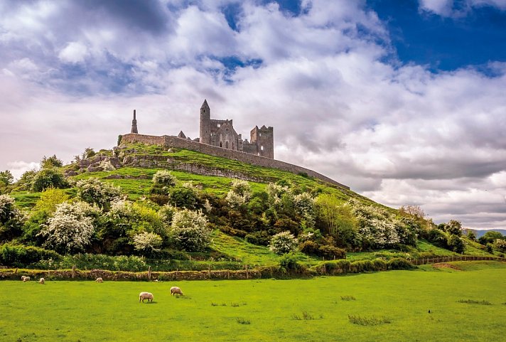 Entlang der Höhepunkte Irlands - Rock of Cashel