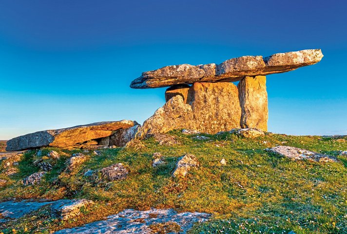 Irische Highlights - Poulnabrone-Dolmen, Burren