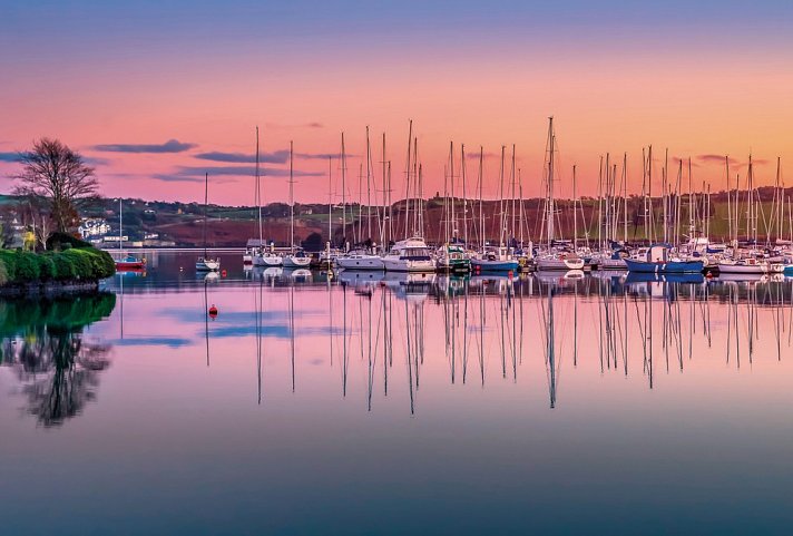 Irland kulinarisch - Hafen von Kinsale
