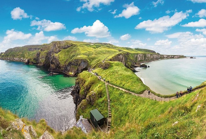 Geheimnisvolle Küste - Carrick-a-Rede Rope Bridge