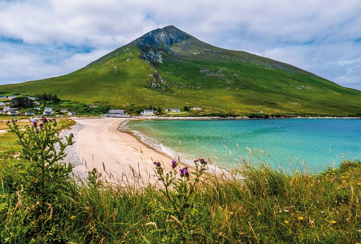Irland entspannt - Silver Strand Beach, Achill Island