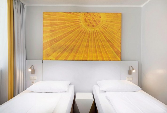 Wyndham Garden Düsseldorf City Centre Königsallee - Wohnbeispiel Doppelzimmer Standard (Zimmercodierung DG1)