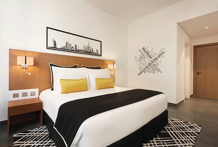 Tryp By Wyndham Dubai - Wohnbeispiel Tryp Room (Zimmercodierung DB1)