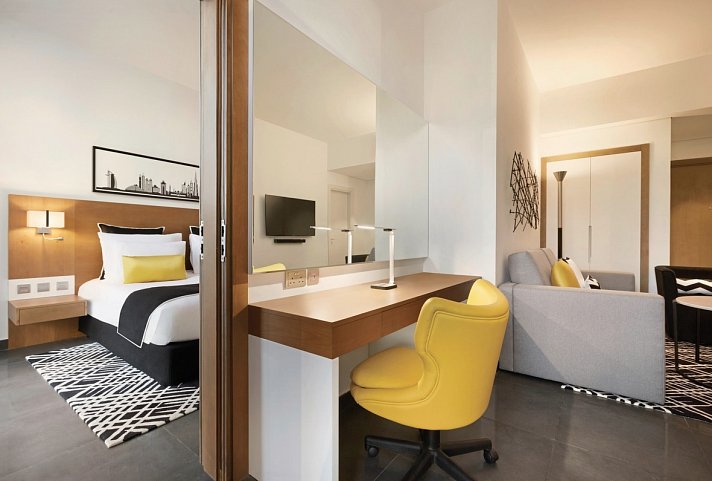 Tryp By Wyndham Dubai - Wohnbeispiel One Bedroom Suite (Zimmercodierung WB1)