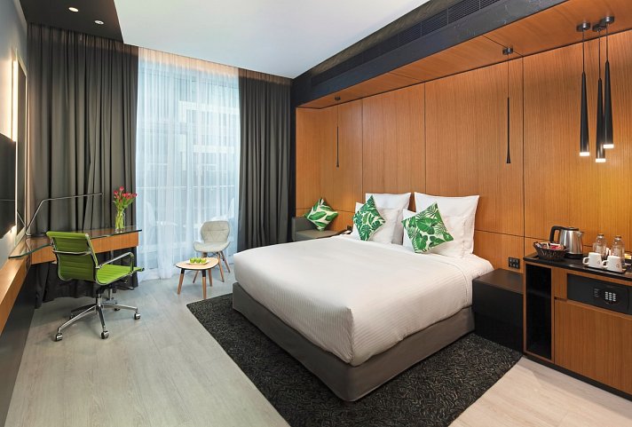 Al Khoory Sky Garden Hotel - Wohnbeispiel Wohnbeispiel Deluxe Room (Zimmercodierung UD1)