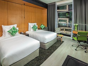 Al Khoory Sky Garden Hotel - Wohnbeispiel Wohnbeispiel Classic Room (Zimmercodierung DB1)