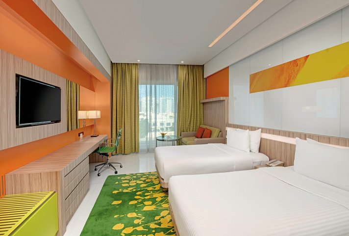 Al Khoory Atrium Hotel - Wohnbeispiel Wohnbeispiel Deluxe Room (Zimmercodierung UD1)