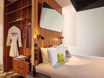 MAMA Shelter Dubai - Wohnbeispiel Medium MaMa Double (Zimmercodierungen DB1, DB3, DB4, DB6, DB8 & DB9)