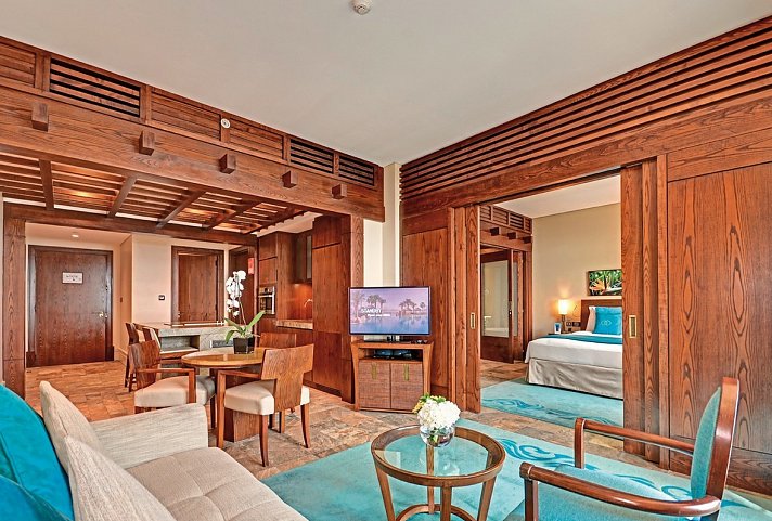 Sofitel Dubai The Palm - Wohnbeispiel Apartment One Bedroom (Zimmercodierung ABM)