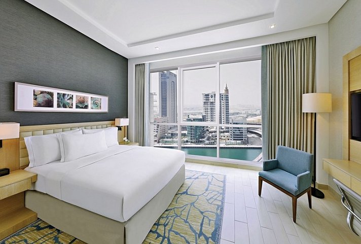 DoubleTree by Hilton Hotel Dubai - Jumeirah Beach - Wohnbeispiel One Bedroom Suite City View (Zimmercodierungen WB1, WB2 & WB3)