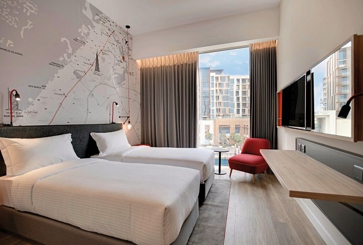 IntercityHotel Dubai Jaddaf Waterfront - Wohnbeispiel Superior Canal View Room