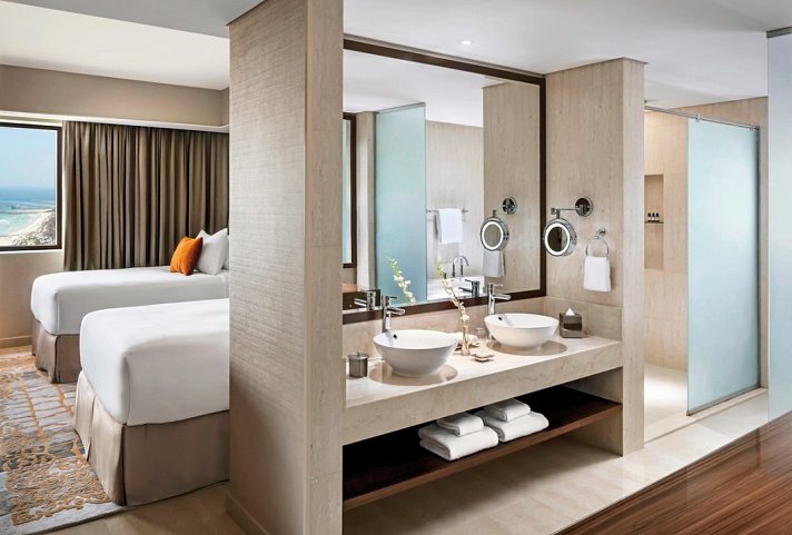 Fairmont Ajman - Wohnbeispiel Fairmont View Room Double (Zimmercodierung DB2)