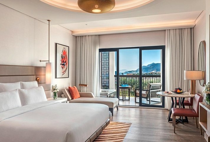 InterContinental Fujairah Resort - Wohnbeispiel Deluxe Ocean View Room (Zimmercodierung UDM)