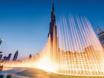 Höhepunkte der Emirate - Dubai Fountains