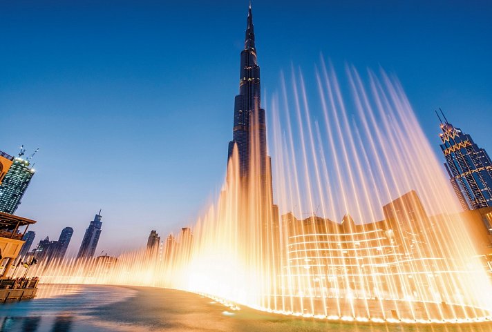 Höhepunkte der Emirate - Dubai Fountains