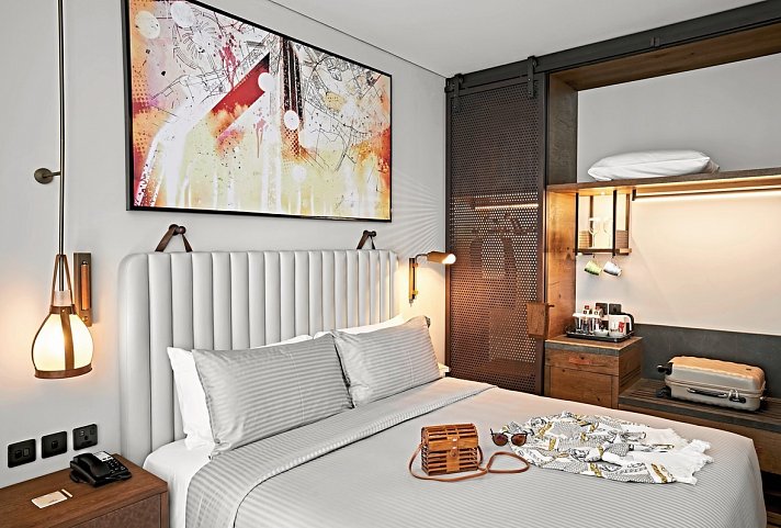 Barceló Business Bay, Dubai - Wohnbeispiel Deluxe (Zimmercodierung DB1)