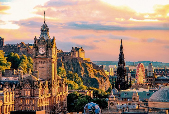 Bahnerlebnisreise Schottland - Edinburgh