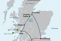 Bahnerlebnisreise Schottland