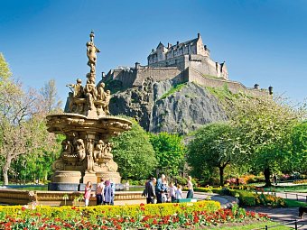 Bahnerlebnisreise Schottland - Edinburgh Castle