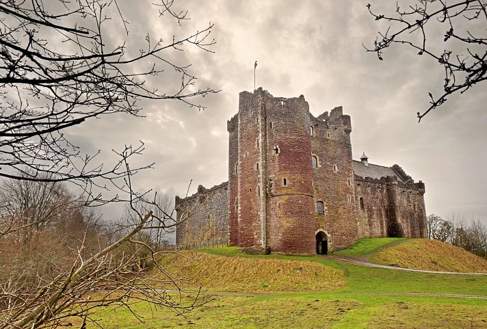 Schottland auf den Spuren von Jamie und Claire - Doune Castle