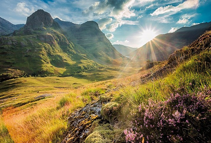 Schottische Highlights - Glencoe Tal
