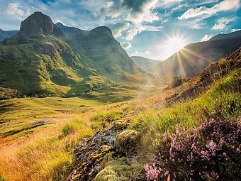 Schottlands klassische Rundreise - Städte, Highlands und die Insel Skye - Glencoe Tal
