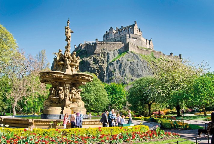 Erlebnis Grüne Inseln - Großbritannien und Irland - Edinburgh Castle
