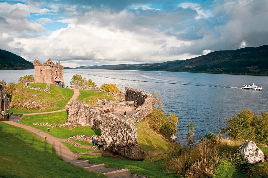 Stippvisite Schottland - Urquhart Castle am Loch Ness