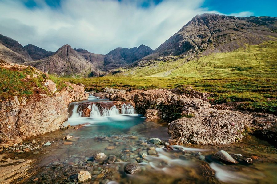 Stippvisite Schottland - Fairy Pools, Isle of Skye