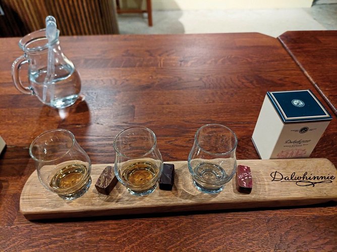 Stippvisite Schottland - Whiskytasting Dalwhinnie