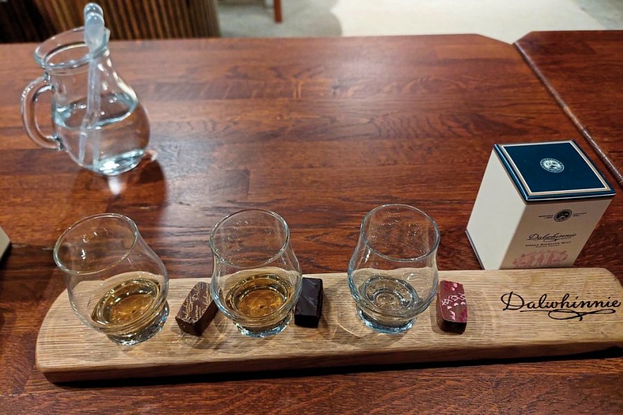 Stippvisite Schottland - Whiskytasting Dalwhinnie
