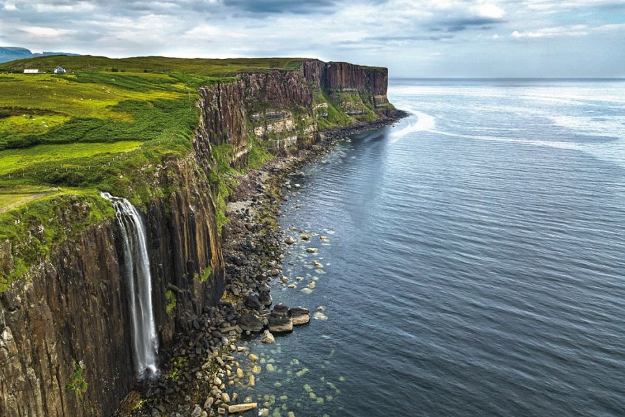 Stippvisite Schottland - Kilt Rock Wasserfall, Isle of Skye