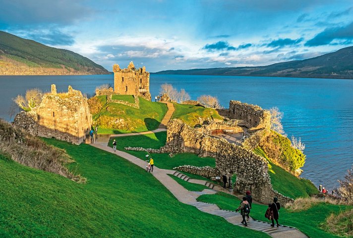 Stippvisite Schottland - Urquhart Castle am Loch Ness