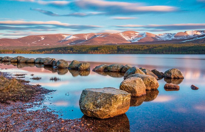 Schottland aktiv erleben - Loch Morlich, Cairngorm Nationalpark