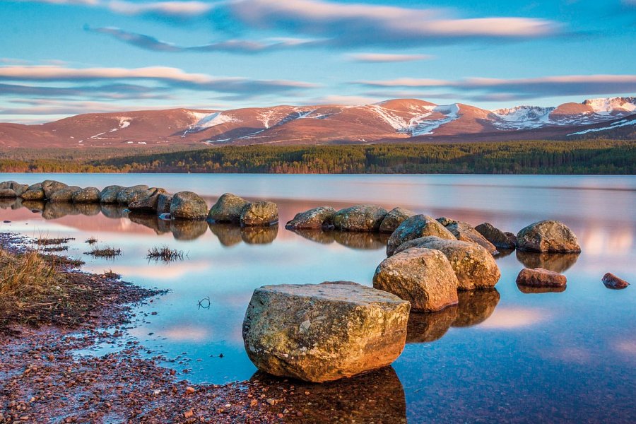 Schottland aktiv erleben - Loch Morlich, Cairngorm Nationalpark