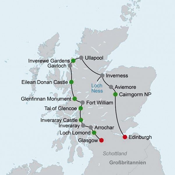 Schottland aktiv erleben