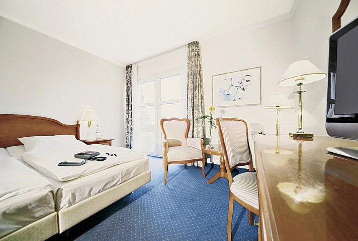 Hotel Residenz - Wohnbeispiel Doppelzimmer Waldblick (Zimmercodierungen DB1 & XB1)