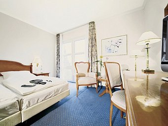 Hotel Residenz - Wohnbeispiel Doppelzimmer Waldblick (Zimmercodierung DB1)