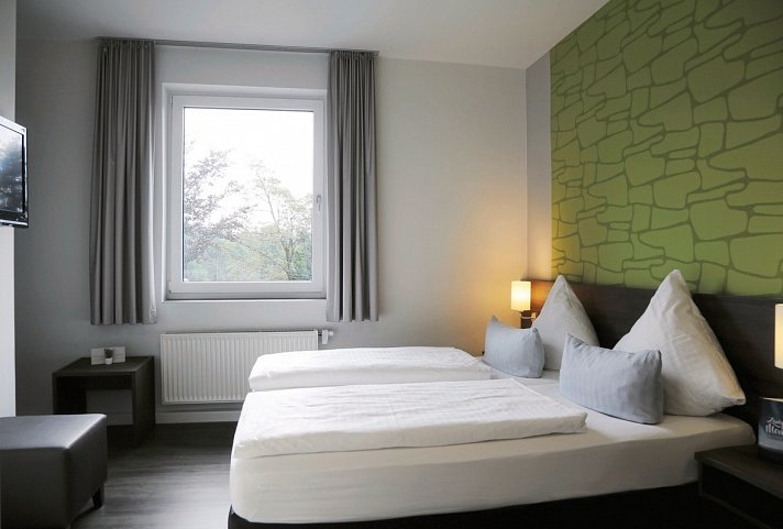 Berghotel Oberhof - Wohnbeispiel Doppelzimmer (Zimmercodierung DB1)