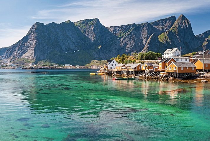 Traumziel Lofoten und Vesteralen - Rorbuer (Fischerhütten) bei Reine, Lofoten