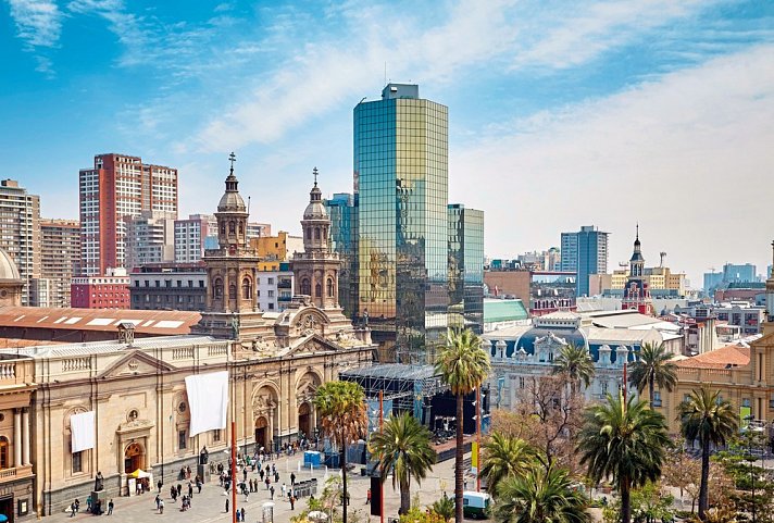 Gletscher, Pampa & Metropolen - Santiago de Chile