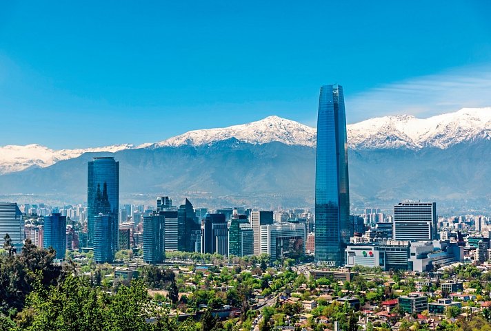 Höhepunkte zwischen Feuer und Eis - Santiago de Chile