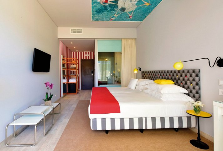 Pestana Alvor South Beach - Wohnbeispiel Doppelzimmer Superior Deluxe Pool (Zimmercodierung DSP/DC2)